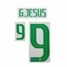 18-19 Brazil Home NNs,G.JESUS #9 제수스(브라질)