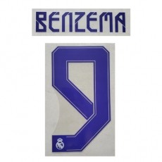 21-22 Real Madrid Home NNs,BENZEMA 9 벤제마(레알마드리드)