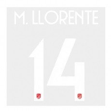 21-23 Atletico Madrid Home Cup NNs,M. LLORENTE 14,요렌테(아틀레티코마드리드)