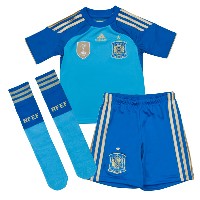 14-15 Spain Home Goalkeeper Mini Kit - Infants 스페인