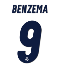 16-17 Real Madrid Home NNs, Benzema 9 벤제마(레알마드리드)