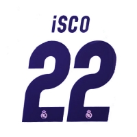 16-17 Real Madrid Home NNs, Isco 22 이스코(레알마드리드)