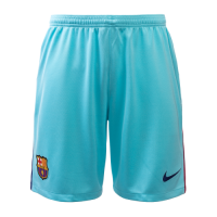 17-18 Barcelona Away Shorts - Kids 바르셀로나