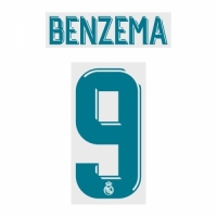 17-18 Real Madrid Home NNs,Benzema 9,레알마드리드(벤제마)