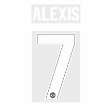 17-18 Man Utd. Away UCL NNs,Alexis 7 산체스(맨유)