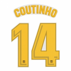 17-18 Barcelona Home Player ver. NNs,Coutinho 14,바르셀로나(쿠티뉴)