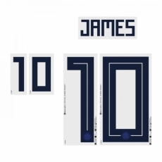 18-19 Colombia Home NNs,James #10 (하메스) 콜롬비아