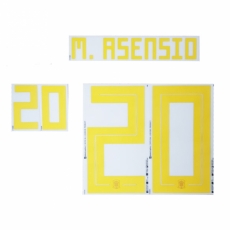 18-19 Spain Home NNs,M. Asensio #20 (아센시오) 스페인