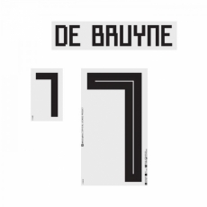 18-19 Belgium Away NNs, DE BRUYNE 7 데브루잉(벨기에)
