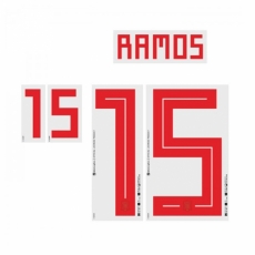 18-19 Spain Away NNs,RAMOS #15 라모스(스페인)
