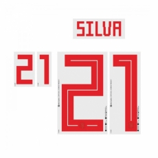 18-19 Spain Away NNs,SILVA #21 실바(스페인)