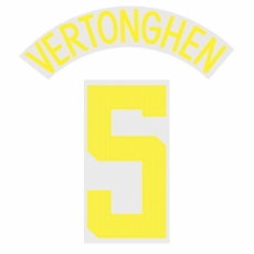 17-18 Tottenham 3rd Cup NNs VERTONGHEN #5, (베르통언) 토트넘