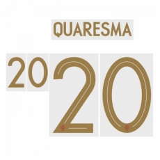 18-19 Portugal Home NNs,QUARESMA #20 콰레스마(포르투갈)