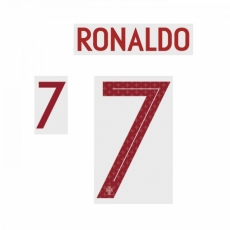 18-19 Portugal Away NNs,Ronaldo #7 호날두(포르투갈)