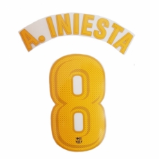 17-18 Barcelona Home Player ver. NNs,A. INIESTA 8,바르셀로나(이니에스타)