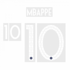 18-19 France Home NNs,MBAPPE #10 음바페(프랑스)