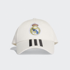 18-19 Real Madrid 3 Stripe Baseball Cap (White) 레알마드리드
