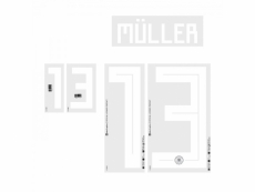 18-19 Germany Away NNs,MULLER #13 (뮬러) 독일