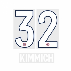 18-19 Bayern Munich Home NNs,KIMMICH #32 바이에른뮌헨(키미히)