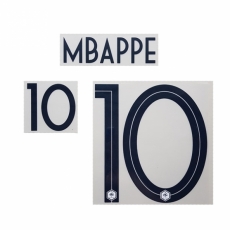 18-19 France Away NNs,MBAPPE #10 음바페(프랑스)