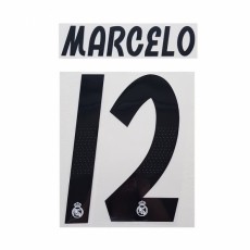 18-19 Real Madrid Home NNs,MARCELO 12,마르셀로(레알마드리드)