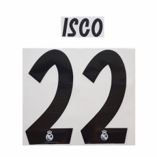 18-19 Real Madrid Home NNs,ISCO 22 이스코(레알마드리드)
