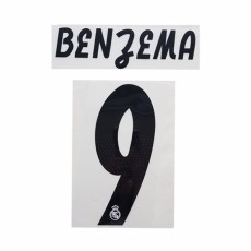 18-19 Real Madrid Home NNs,BENZEMA 9,벤제마(레알마드리드)