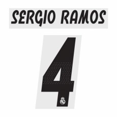 18-19 Real Madrid Home NNs,SERGIO RAMOS 4 라모스(레알마드리드)