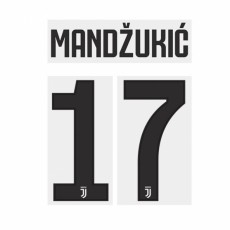 18-19 Juventus Home/Away NNs,MANDZUKIC 17,만주키치(유벤투스)