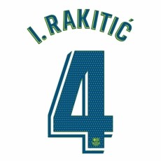 18-19 Barcelona Away Player ver. NNs,I. RAKITIC 4,라키티치(바르셀로나)