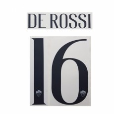 18-19 AS Roma Away NNs,DE ROSSI 16,데 로시(AS로마)