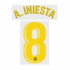 18-19 Barcelona Home Player ver. NNs,A. INIESTA 8 이니에스타(바르셀로나)