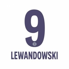 18-19 Bayern Munich Away NNs,LEWANDOWSKI 9 레반도프스키(바이에른뮌헨)