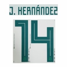 18-19 Mexico Away NNs,J. HERNANDEZ 14 (치차리토)멕시코
