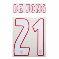 18-19 Ajax Home NNs,DE JONG 21 프랭키데용(아약스)