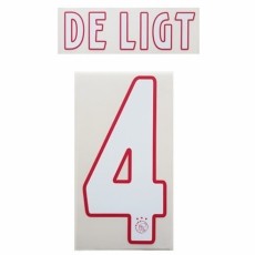 18-19 Ajax Home NNs,DE LIGT 4 데리흐트(아약스)