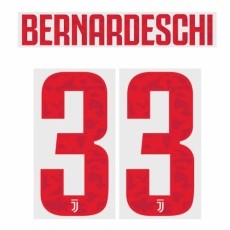 19-20 Juventus Away NNs,BERNARDESCHI 33 베르나르데스키(유벤투스)