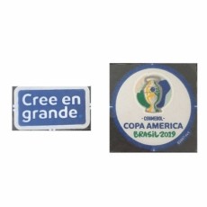 2019 Official Copa America Brasil Sleeve Patch 코파아메리카