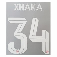 19-20 Arsenal Home Cup NNs,XHAKA 34 샤카(아스날)