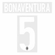 17-18 AC Milan Home NNs,BONAVENTURA 5 보나벤투라(AC밀란)