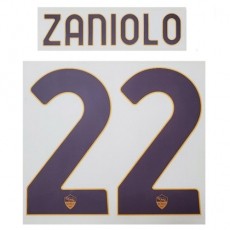20-21 AS Roma Away NNs,ZANIOLO 22 자니올로(AS로마)
