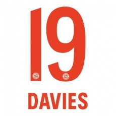20-21 Bayern Munich Away NNs,DAVIES 19 데이비스(바이에른뮌헨)