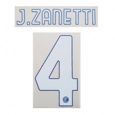 20-21 Inter Milan Home NNs,J.ZANETTI 4 사네티(인터밀란)