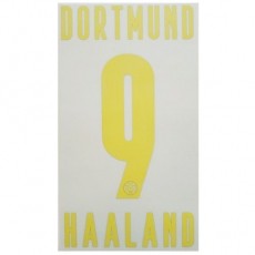 20-21 Dortmund Away NNs,HAALAND 9 홀란드(도르트문트)