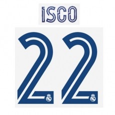 20-21 Real Madrid Home NNs,ISCO 22 이스코(레알마드리드)