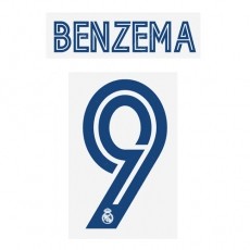 20-21 Real Madrid Home NNs,BENZEMA 9 벤제마(레알마드리드)