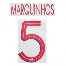 20-21 PSG Away UCL NNs,MARQUINHOS 5 마르퀴뇨스(파리생제르망)