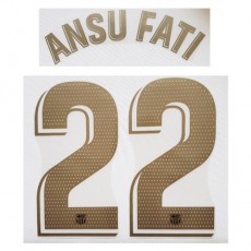 20-21 Barcelona Away Player ver. NNs,ANSU FATI 22 안수파티(바르셀로나)