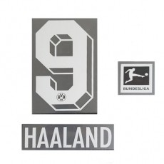 20-21 Dortmund Special Edition Jersey NNs, HAALAND 9 + Patch Set 홀란드(도르트문트)