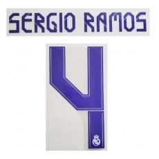 21-22 Real Madrid Home NNs,SERGIO RAMOS 4 라모스(레알마드리드)